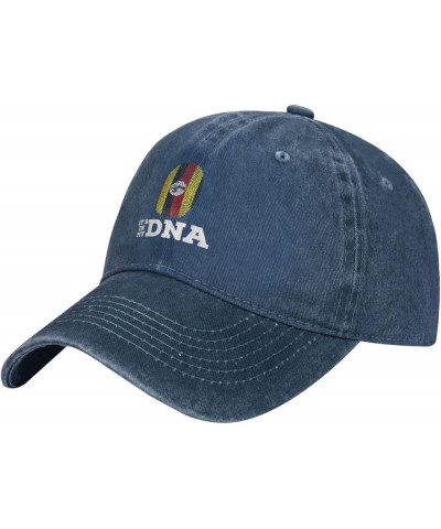 Uganda It's in My DNA Baseball Cap for Men Women Hats Adjustable Vintage Cowboy Hat Navy Blue $11.85 Cowboy Hats