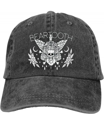 Beartooth Band Cowboy Hat Unisex Sports Hat Sunshade Hat Adjustable Dad Hat Black $11.98 Baseball Caps