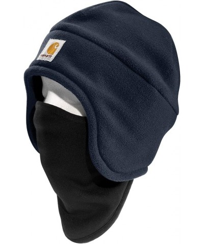 Men's Fleece 2-in-1 Hat Navy $20.12 Rain Hats