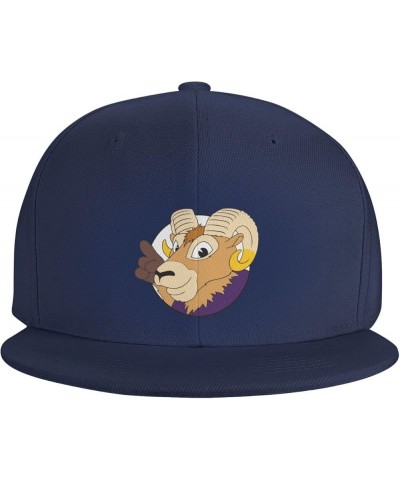 West Chester Golden Rams Double Sided House Baseball Fashion for Men Trucker Sun Visor Cap Navy Blue $11.52 Baseball Caps