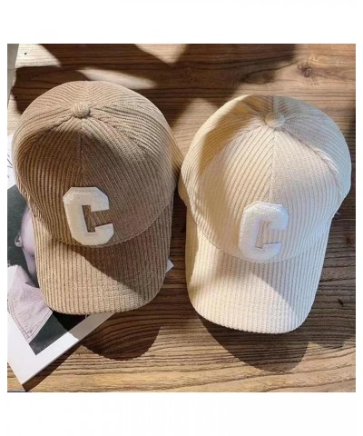 Baseball Cap for Men Women Outdoor Sunscreen Duck Tongue Hat Fashion Peaked Cap Color Visors Brown $15.55 Visors