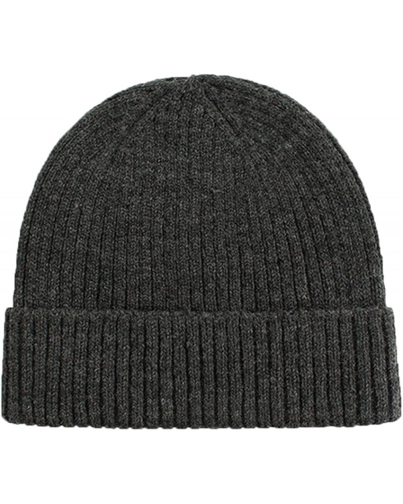 Slouchy Beanie Hat for Men Women Winter Knit Fleece Lined Thermal Thick Pompom Cable Skull Cap Beanies Bk1 $8.54 Skullies & B...