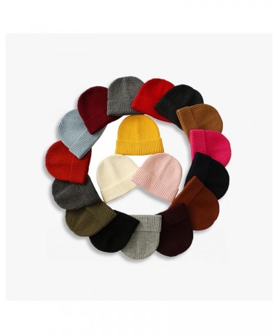 Slouchy Beanie Hat for Men Women Winter Knit Fleece Lined Thermal Thick Pompom Cable Skull Cap Beanies Bk1 $8.54 Skullies & B...