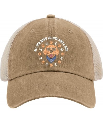 All Yous Need is Love Beach hat American hat Sun hat for Men Gifts for Grandma+Golf Cap Pigment Khaki02 $11.99 Sun Hats