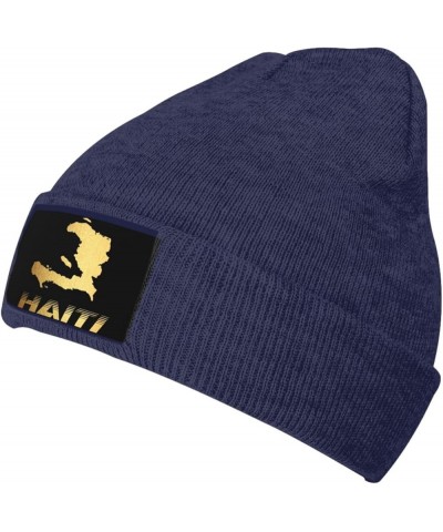 Beanie Hat Stretchy Hat Soft Warmth Knit Hat Cap for Men & Women Unisex Navy Blue $12.10 Skullies & Beanies