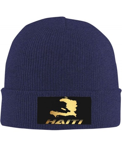 Beanie Hat Stretchy Hat Soft Warmth Knit Hat Cap for Men & Women Unisex Navy Blue $12.10 Skullies & Beanies