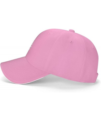 Pine Tree Hat Adjustable Sandwich Peaked Cap Outdoor Sports Baseball Cap Trucker Cap Pink $14.95 Baseball Caps