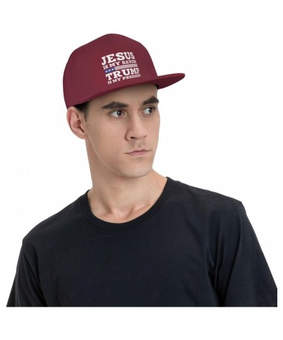 Jesus is My Savior Tru-m-p is My President Flag Denim Hats Cowboy Knit hat Fisherman's hat Baseball Caps $14.57 Baseball Caps