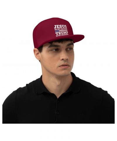 Jesus is My Savior Tru-m-p is My President Flag Denim Hats Cowboy Knit hat Fisherman's hat Baseball Caps $14.57 Baseball Caps