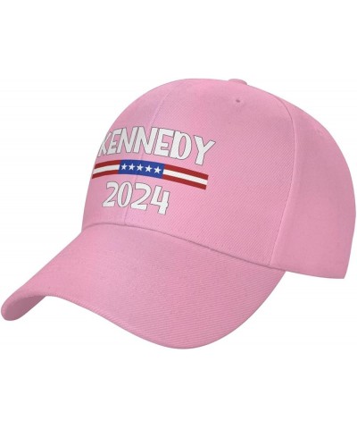 Kennedy 2024 RFK JR. for President 2024 Men's Baseball Hat Vintage Trucker Cap Adjustable Pink $10.04 Baseball Caps