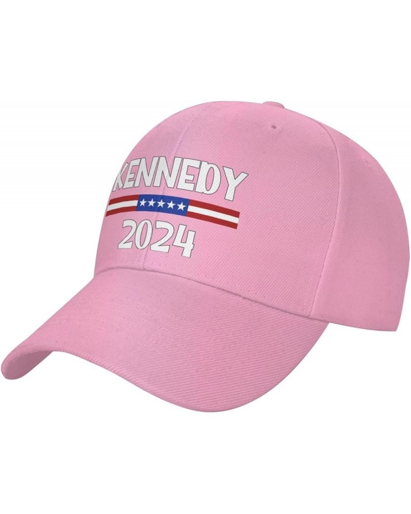 Kennedy 2024 RFK JR. for President 2024 Men's Baseball Hat Vintage Trucker Cap Adjustable Pink $10.04 Baseball Caps