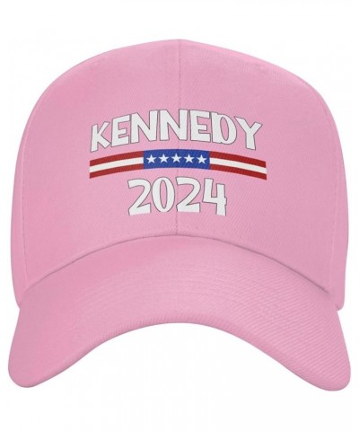 Kennedy 2024 RFK JR. for President 2024 Men's Baseball Hat Vintage Trucker Cap Adjustable Pink $10.04 Baseball Caps