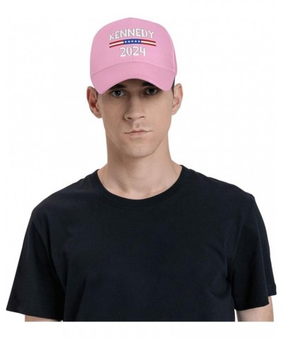 Kennedy 2024 RFK JR. for President 2024 Men's Baseball Hat Vintage Trucker Cap Adjustable Pink $10.04 Baseball Caps