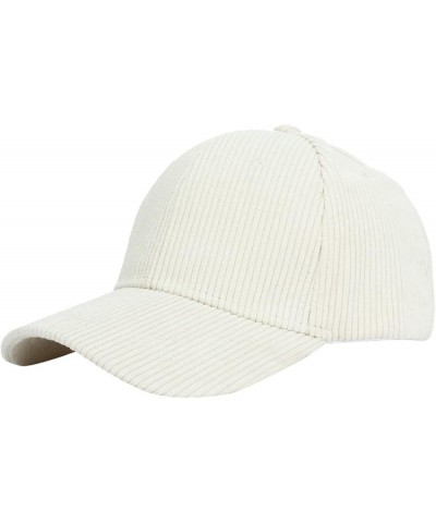 Caps for Men Mens and Womens Summer Fashion Casual Sunscreen Baseball Caps Cap Hats White-1 $8.17 Baseball Caps