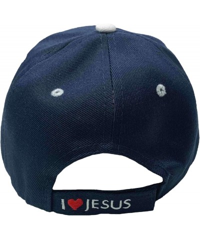 God is Good All The Time Christian Hat | 6-Panel Adjustable Velcro Strap Cap Made from Cotton Fabric| One Size Fits Most Navy...