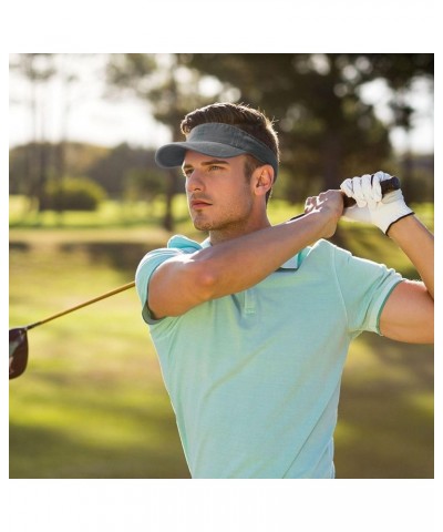 Im Bob Doing Bob Things Sports Sun Visor Hat for Men Women,Empty Top Sun Hats Topless Cap,Black Gray $10.21 Visors