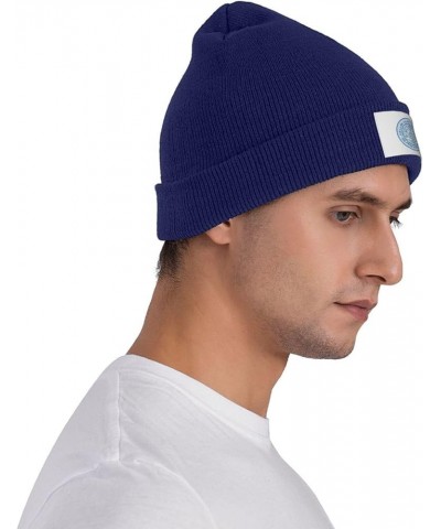 Flag of Norfolk County, Massachusetts Beanie Hat for Men Women Soft Cozy Skull Cap Winter Warm Knit Hats Navy Blue $12.97 Sku...