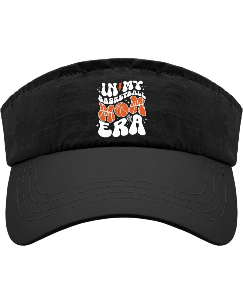 in My Basketball mom era Caps Visors for Men Sun Visor Hats Flodable Sun Visor $13.18 Visors