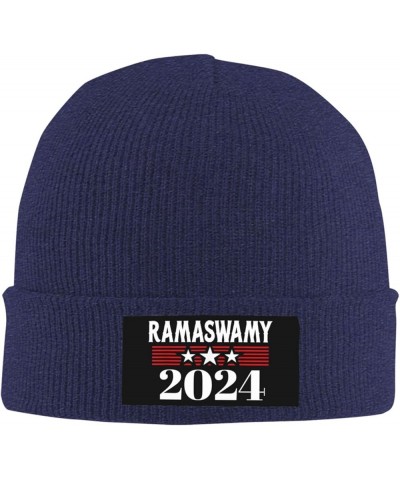 Vivek Ramaswamy for President Vivek Ramaswamy 2024 Beanie Hat Men Knit Hat Women Slouchy Skull Cap Hedging Hat Black Navy Blu...