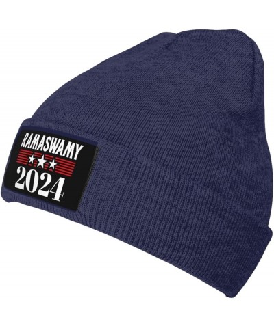 Vivek Ramaswamy for President Vivek Ramaswamy 2024 Beanie Hat Men Knit Hat Women Slouchy Skull Cap Hedging Hat Black Navy Blu...