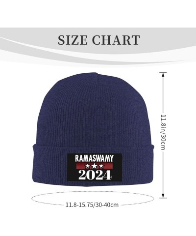 Vivek Ramaswamy for President Vivek Ramaswamy 2024 Beanie Hat Men Knit Hat Women Slouchy Skull Cap Hedging Hat Black Navy Blu...