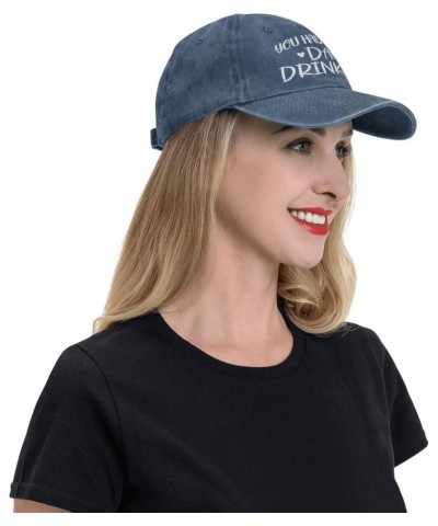 You Had Me at Day Drinking Baseball Cap Adjustable Classic Vintage Baseball Cap for Men Women Black Navy Blue $11.75 Cowboy Hats