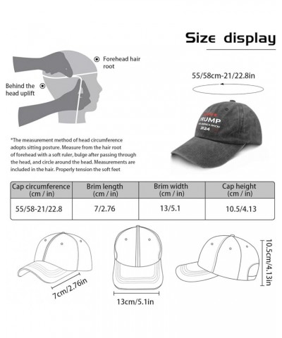 Womens Baseball Caps Trump Golf Caps for Women's Sports Caps Breathable Trumps 2024 Baseball Hat Pigment Black $8.24 Visors