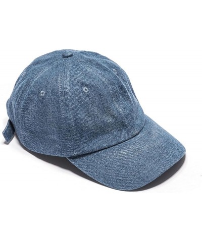 100% Cotton Canvas Fisherman hat Women Summer Sunscreen Casual hat Mz011-blue $7.64 Baseball Caps