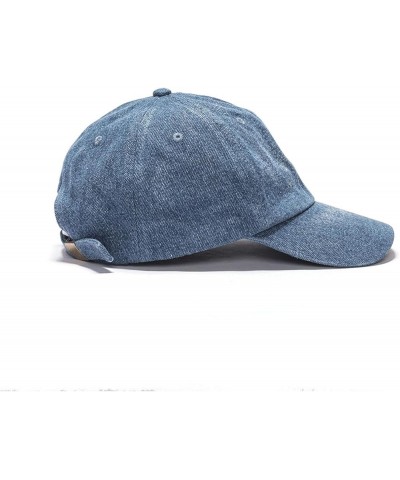 100% Cotton Canvas Fisherman hat Women Summer Sunscreen Casual hat Mz011-blue $7.64 Baseball Caps