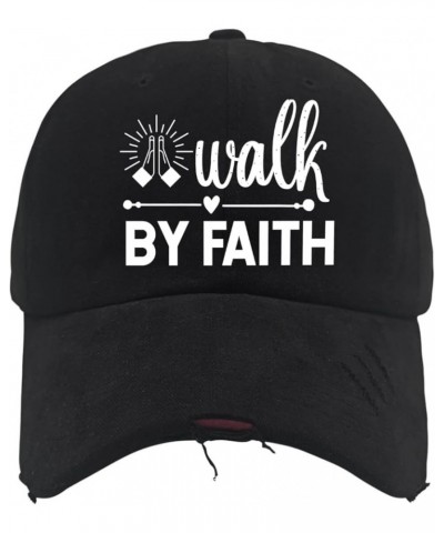 Walk by with a Pair of Scissors Cap Womens Cap AllBlack Baseball hat Gifts for Grandpa Baseball Hats Allblack $11.79 Sun Hats