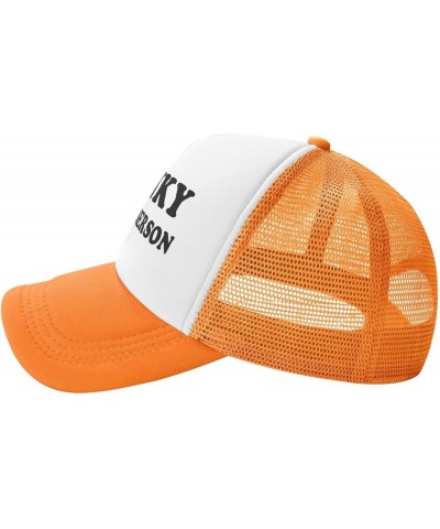 Drunky McDrunkerson-Trucker Hat Funny Hats Men Women Foam Baseball Caps Crazy Day Party Gifts Orange Trucker Hats Funny $10.4...