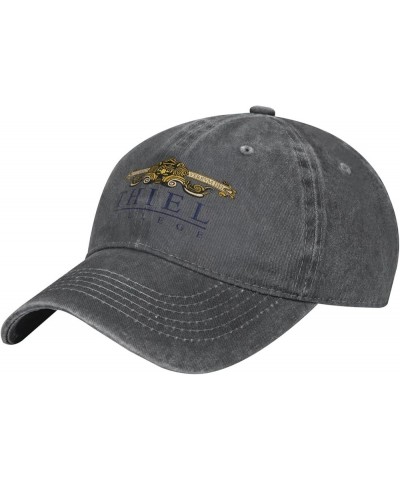 Thiel College A Logo Flag Unisex Adjustable for Hat Baseball Cap Casquette Deep Heather $13.77 Baseball Caps