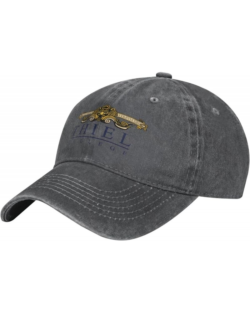 Thiel College A Logo Flag Unisex Adjustable for Hat Baseball Cap Casquette Deep Heather $13.77 Baseball Caps