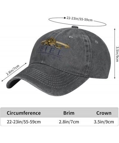 Thiel College A Logo Flag Unisex Adjustable for Hat Baseball Cap Casquette Deep Heather $13.77 Baseball Caps