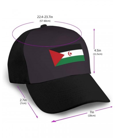 Flag of The Sahrawi Arab Democratic Republic Baseball Cap Women Men Hat Outdoor Leisure Sun Hat Adjustable Truck Driver Baseb...