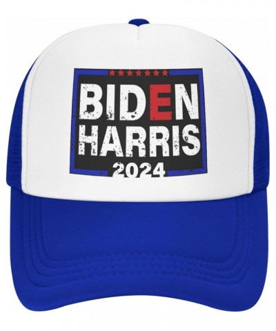 Biden Harris 2024 - Democrat Liberal 2024 Election Trucker Hat Men Mesh Baseball Cap Cowboy Hat Women Dad Cap Black Blue $11....