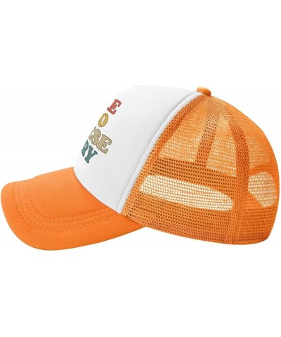 Mike Who Cheese Hairy Mesh Hat Men Women Trucker Hat Baseball Cap Dad Gift Orange $12.97 Baseball Caps