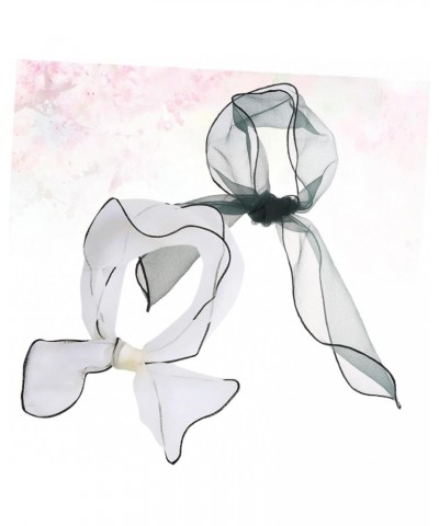 2pcs Scarf for Women Silk Shawl Wraps for Women Sheer Chiffon Scarf Scarfs for Women Organza Scarf Silk Scarf for Hair Handke...