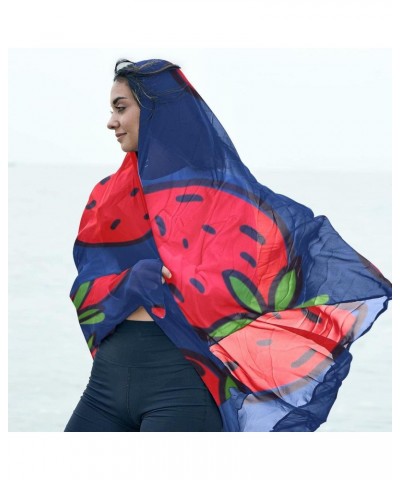 Scarf for Women Lightweight Spring Fall Winter Scarves Shawl Wraps Strawberry $13.25 Scarves