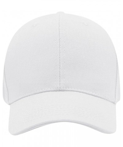 Summer Hats for Women Mens and Womens Summer Fashion Casual Sunscreen Baseball Caps Hats White $7.76 Baseball Caps