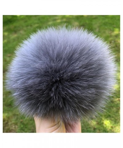 5.91 inch Artificial Fur Pompom, Faux Raccoon Fur Pompoms with Button for Beanies DIY Fur Accessories 05 $11.26 Skullies & Be...