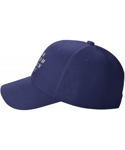 Custom Hats for Men Design Your Own Name Logo Text Image Personalized Baseball Hats Blue $7.91 Baseball Caps