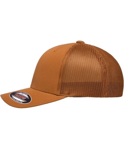 Ford F150 Tonka Truck Classic Outline Design Flexfit 6511 Trucker Mesh Fitted Cap Caramel $18.28 Baseball Caps