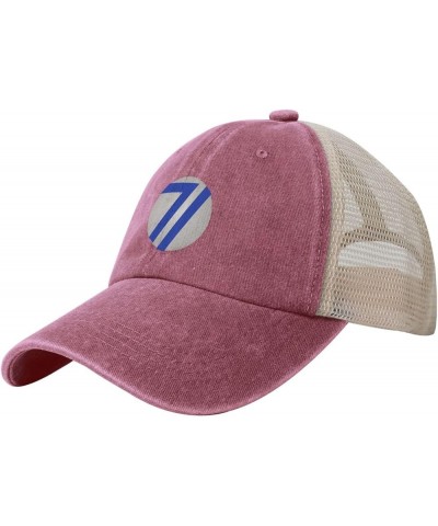 Us 71st Infantry Division Baseball Cap Women Men Mesh Back Hats Vintage Cowboy Hat Dad Caps Red $11.12 Cowboy Hats