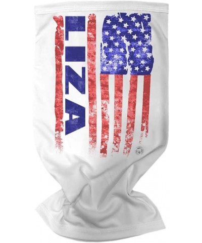 Liza American Flag Face Bandana Gaiter Tube Scarf Costume $20.79 Scarves