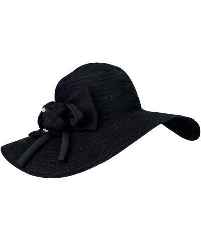 Women Tea Party Church Cocktail Fascinator Hats Black Church Hats Green Wedding Bowler Hats 6-black $9.53 Sun Hats