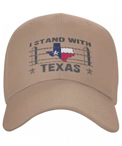 I Stand with Texas Hat Come Take It Barbed Wire Texas Flag Hat for Men Women Trucker Hat Funny Fashion Baseball Cap Gifts Nat...