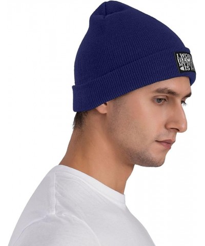 I Workout Because My Husband is Hot Beanie for Men Women, Winter Hats Warm Classic Daily Skull Caps Navy Blue $12.42 Skullies...