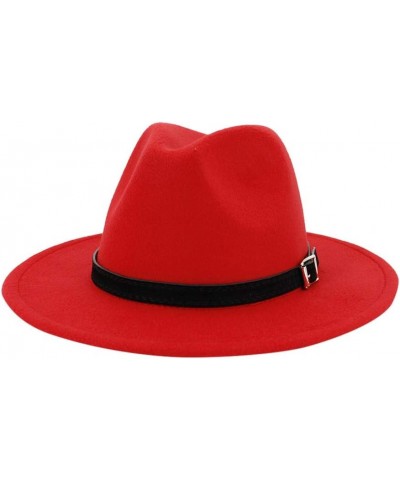 with Women Adjustable Hats Outbacks Wide & Vintage Belt Hat Men Buckle Baseball Ladies Headwear Accessories Red $8.80 Basebal...