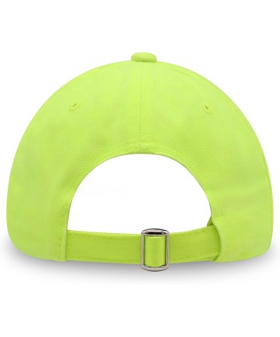 Atom Premium Dad Hat Embroidered Baseball Cap Electron Neutron Neon Yellow $12.24 Baseball Caps